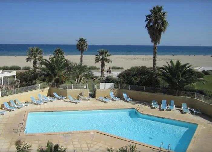 Avec Piscine Et Terrasse Proche Commerces - Fr-1-748-15 * Canet-en-Roussillon
