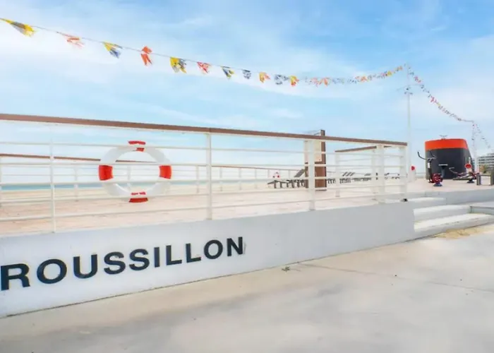 Avec Piscine Et Terrasse Proche Commerces - Fr-1-748-15 Lägenhet Canet-en-Roussillon